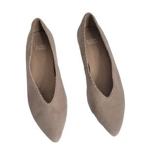 Eileen Fisher size 7 flats slip on pointed toe